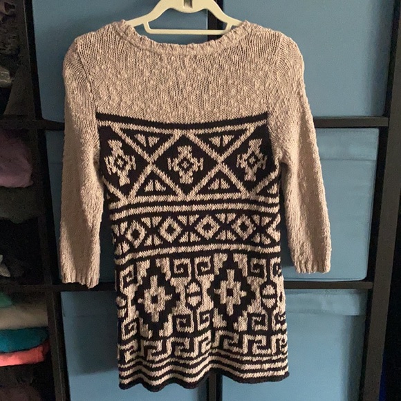 Style & Co. Knit Sweater with Aztec Pattern - Picture 5 of 9